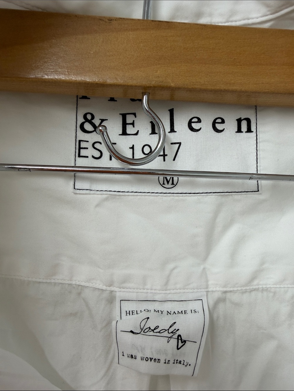 Frank & Eileen White women’s Button-Up Dress Shirt - Picture 2 of 4